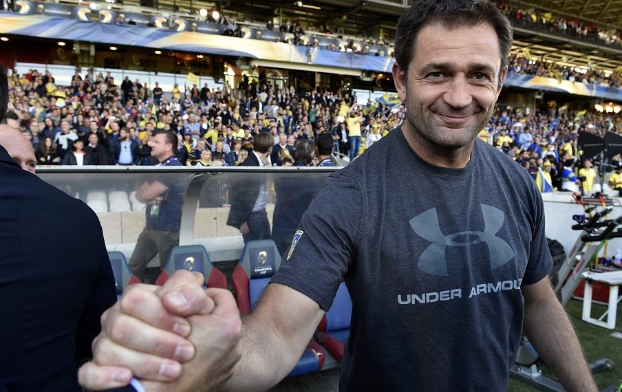 Franck Azéma laisse éclater sa joie à l’issue de la victoire des Barbarians