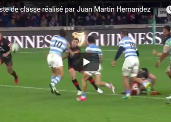 Vidéo: L’incroyable dextérité de Juan Martin Hernandez contre l’Angleterre