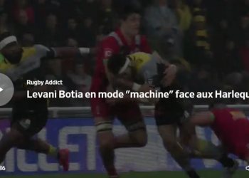 Vidéo: L’incroyable match de Levani Botia contre les Harlequins
