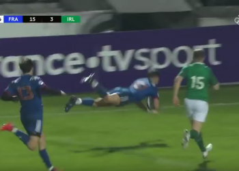 (Vidéo) Romain Ntamack signe un doublé en U20 !