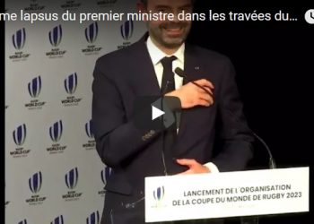 Vidéo: L’énorme lapsus du premier ministre dans les travées du Stade de France