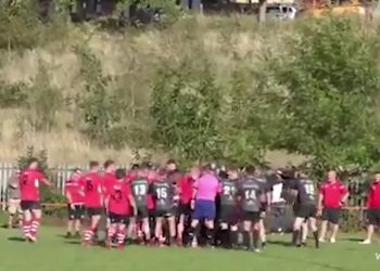 Une bagarre générale massive et interminable au Pays de Galles !