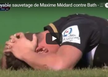 Vidéo: L’incroyable sauvetage de Maxime Médard contre Bath