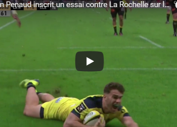 Vidéo: L’incroyable essai de Damian Penaud inscrit lors du coup d’envoi !