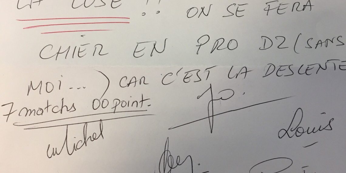 L’incroyable lettre d’insultes reçue par le club de Grenoble
