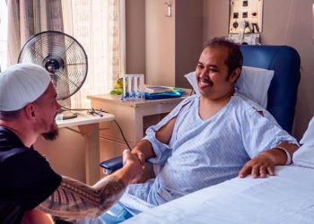 PHOTOS : Sonny Bill Williams au chevet des victimes de l’attentat des mosquées de Christchurch