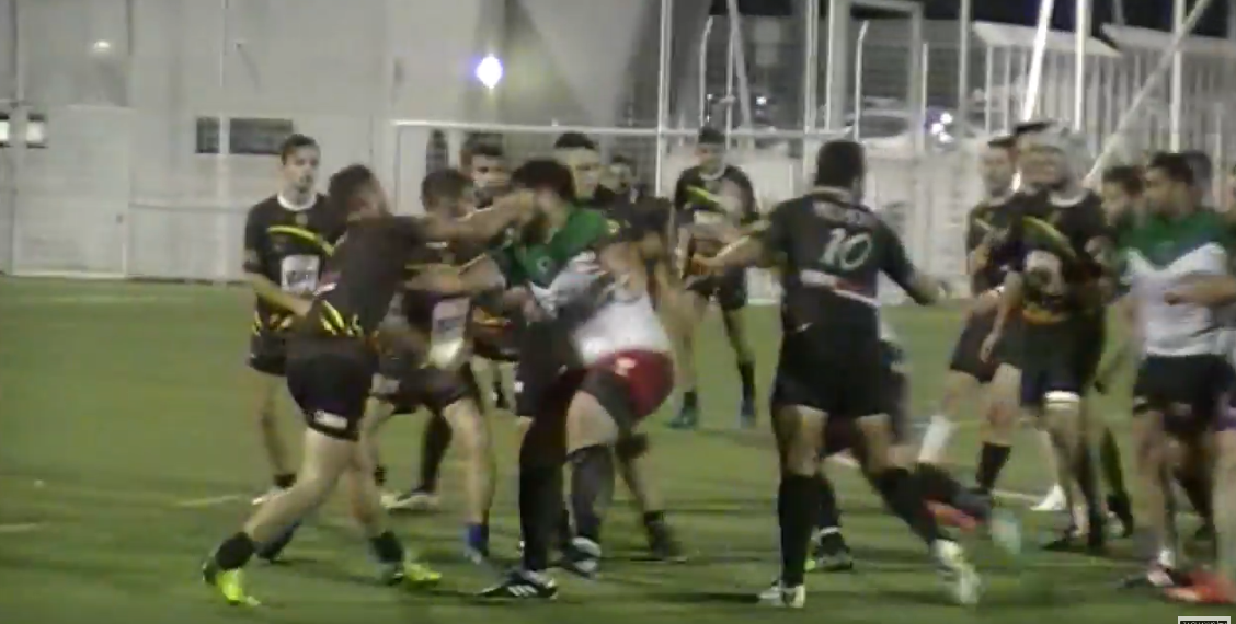 VIDEO – Bagarre générale entre l’USM et la Vallée du Gapeau !