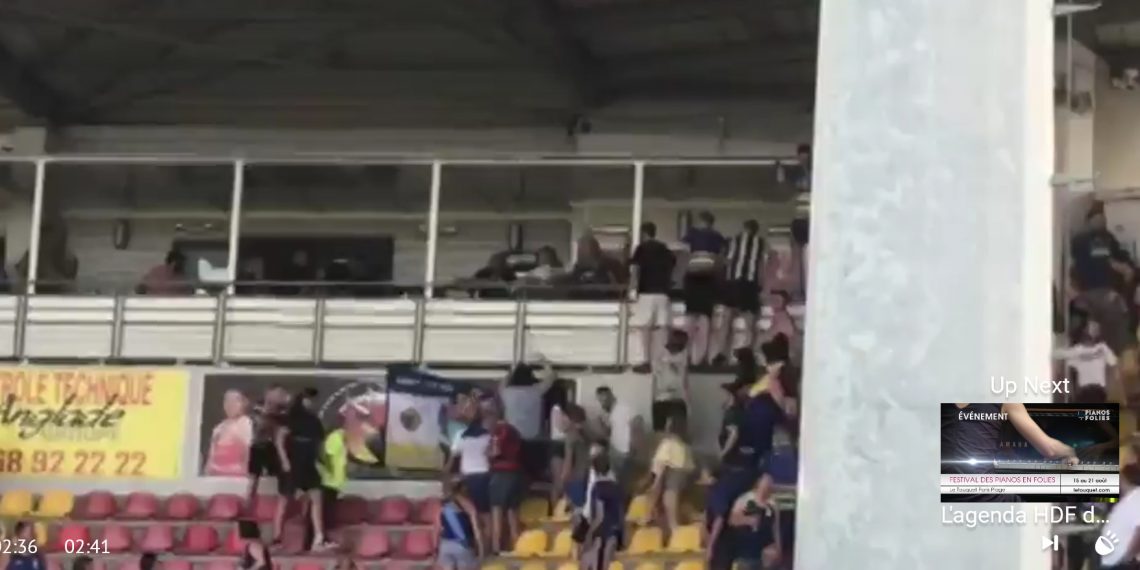 VIDEO – Enorme bagarre entre les Dragons Catalans et Warrington