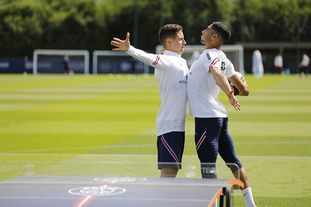 Les images du PSG ce vendredi: Entraînement et conférence de presse avant Lille/PSG