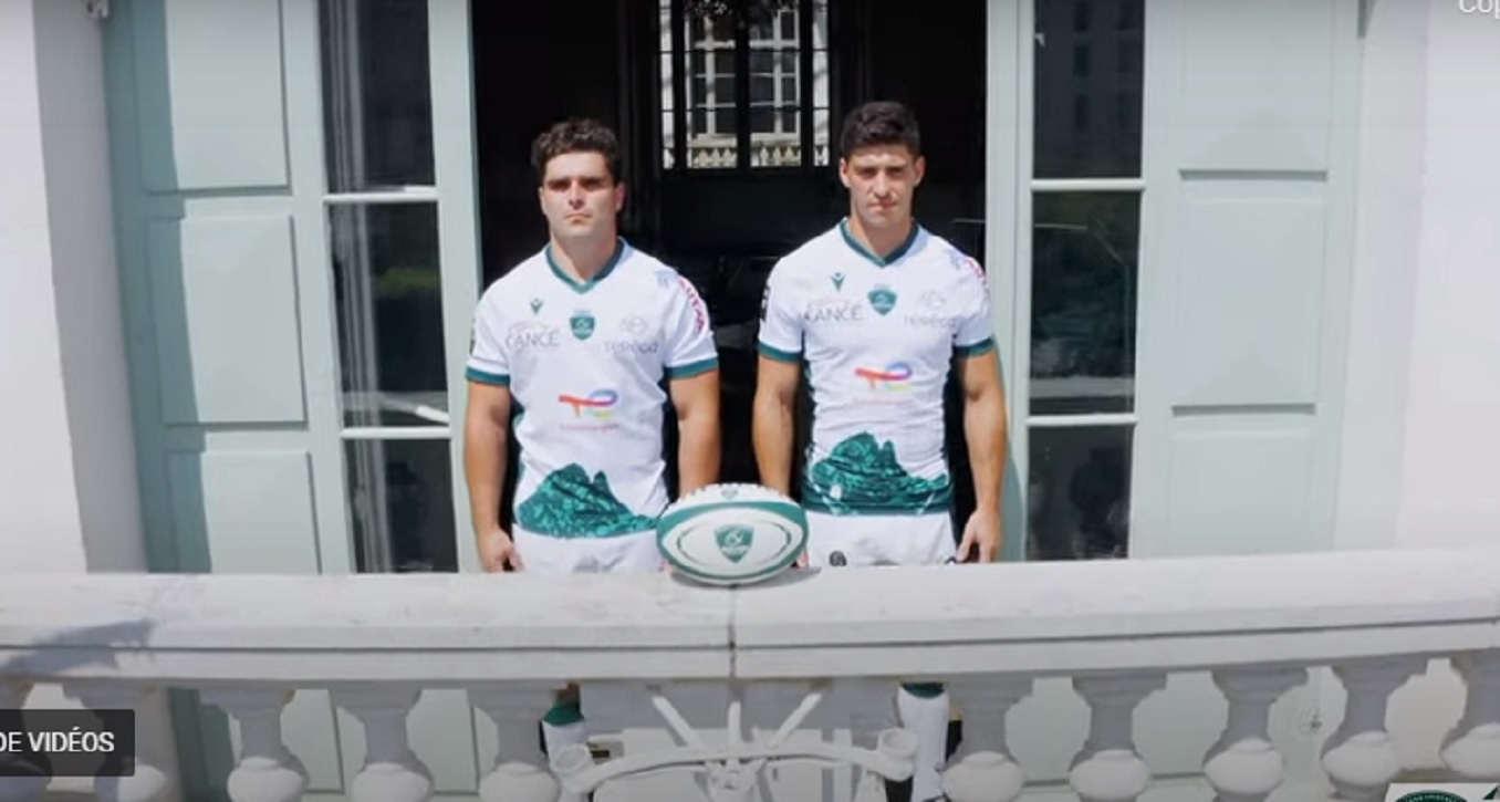 La Section Paloise dévoile son nouveau maillot, le plus “vert” du Top 14
