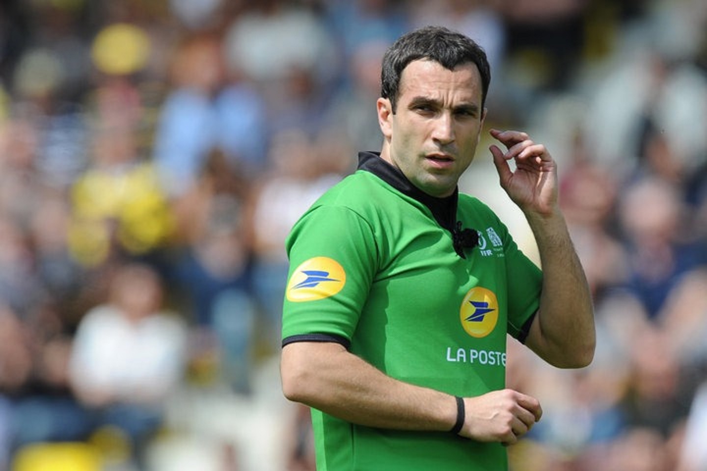 L’arbitre Mathieu Raynal apporte des précisions sur une règle complexe du rugby