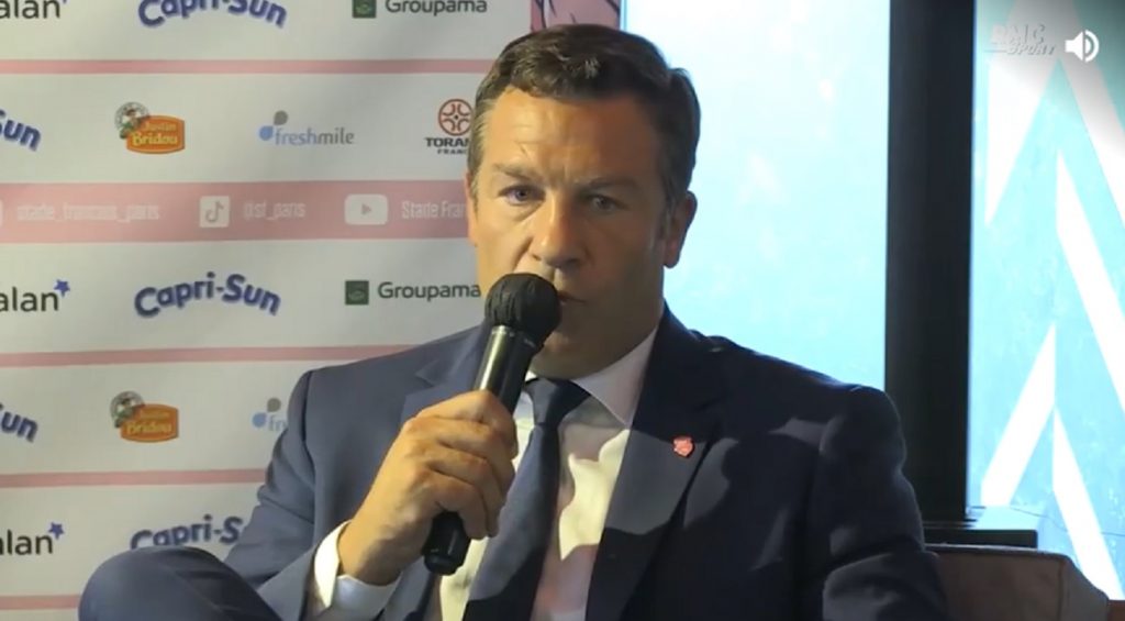 Le Stade-Français publie un communiqué