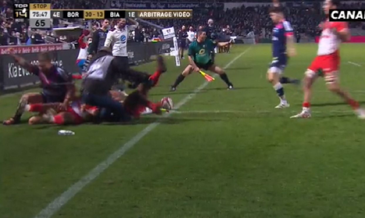 Le verdict est tombé pour le cadreur de Canal + fauché par un joueur de l’UBB !