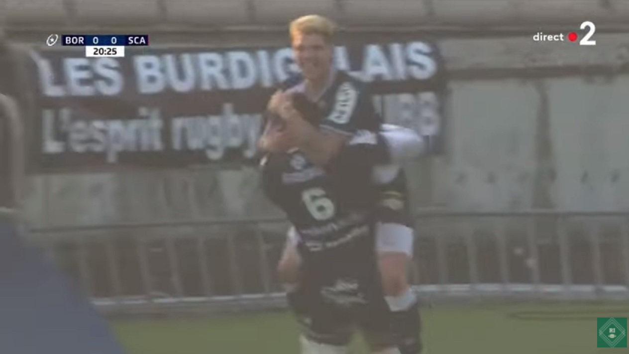 VIDEO : L’essai complètement dingue marqué par Bordeaux-Bègles contre les Scarlets