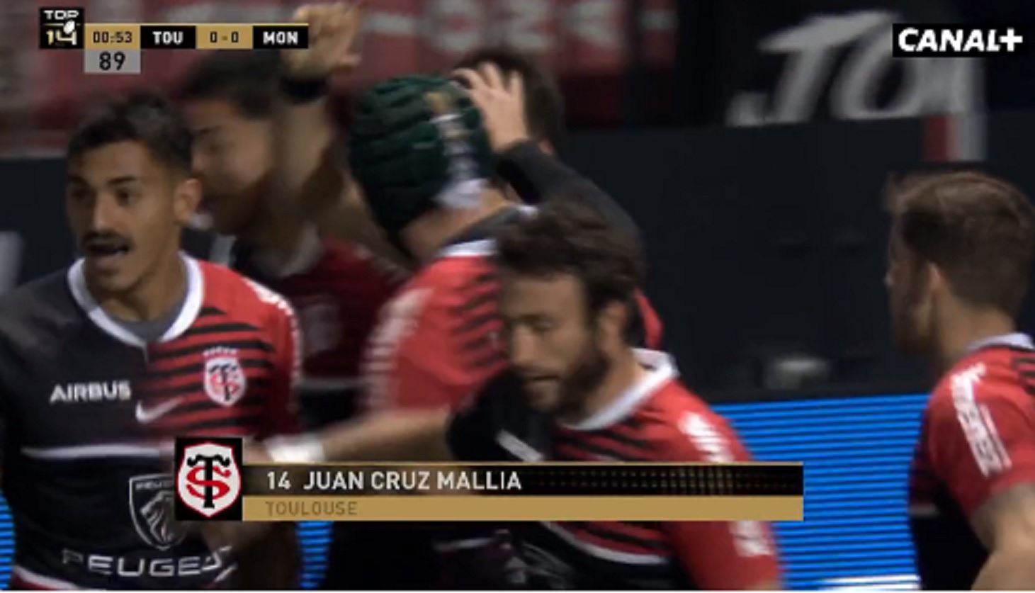 VIDEO : Toulouse marque un essai contre Montpellier dès la 47ème seconde de jeu !