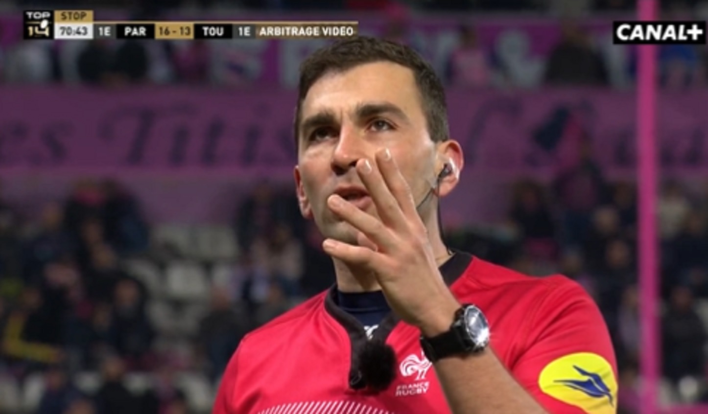 L’arbitre Luc Ramos réagit aux plaintes des Toulousains