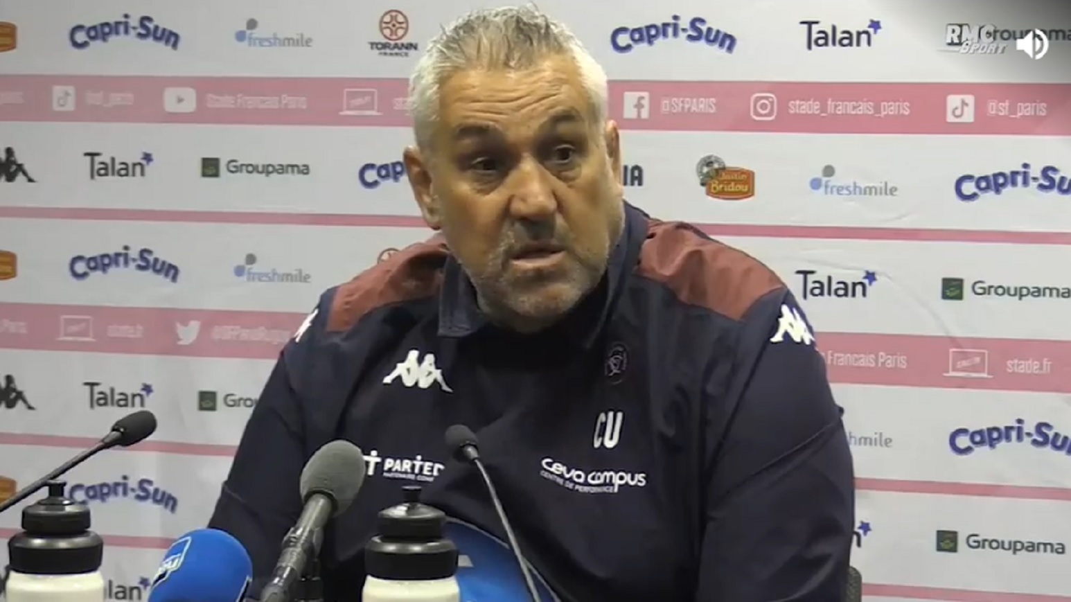 Christophe Urios ne regrette rien face à O’Gara : “Il fait le beau ! J’en n’ai rien à cirer de lui !”