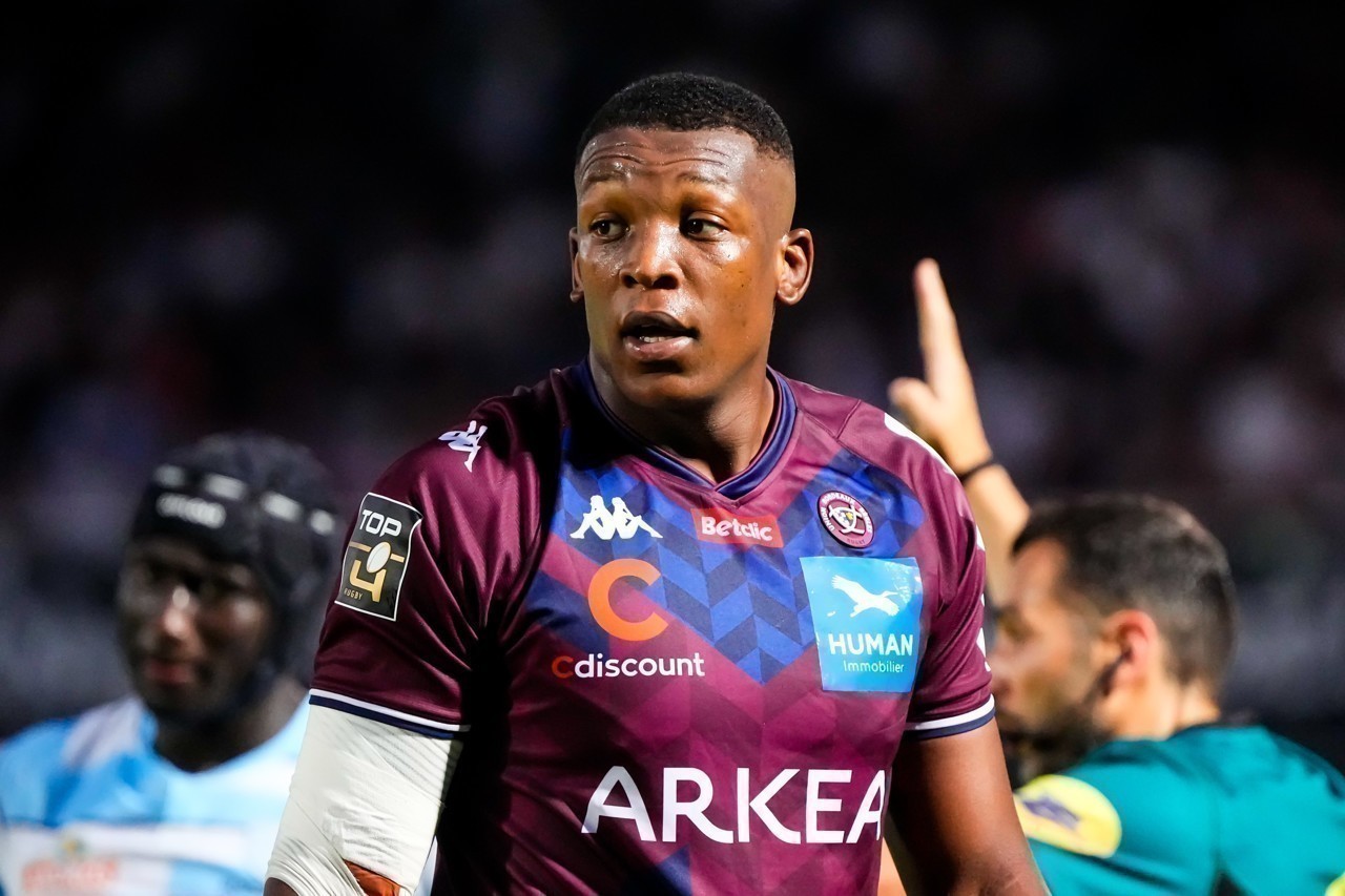 Cameron Woki quitte Bordeaux-Bègles avec effet immédiat !