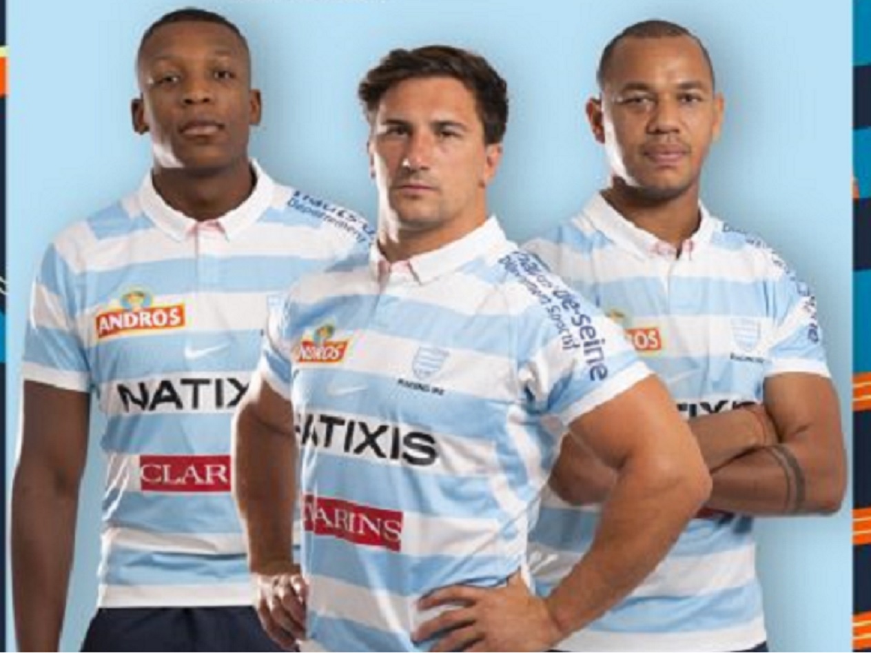 Le nouveau maillot du Racing 92 avec un petit détail qui fait toute la différence !