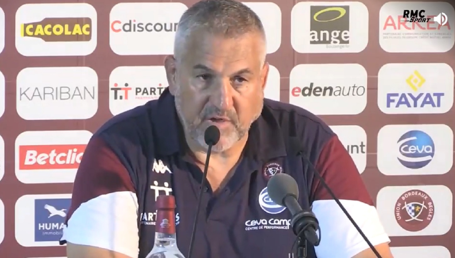 Christophe Urios explique pourquoi l’UBB a refusé de jouer 3 matches amicaux
